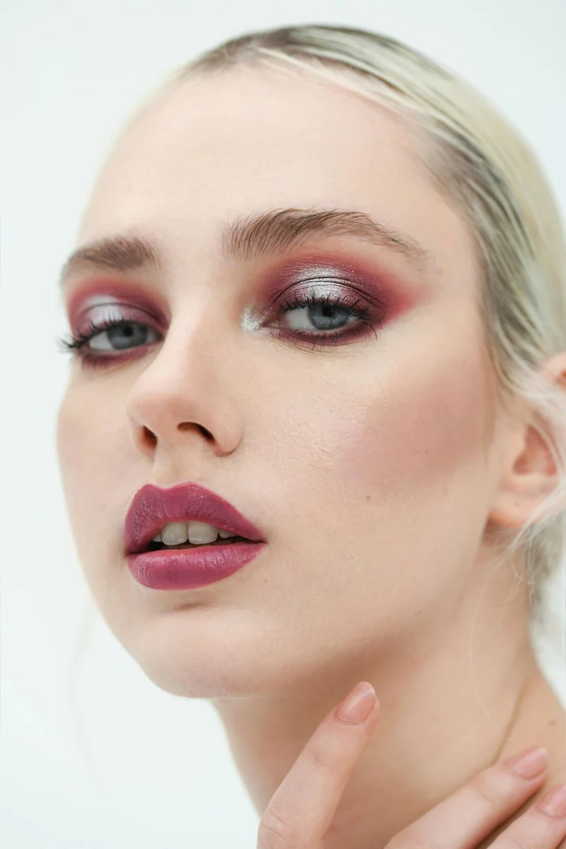 Ombretti in palette 4 colori - rose
