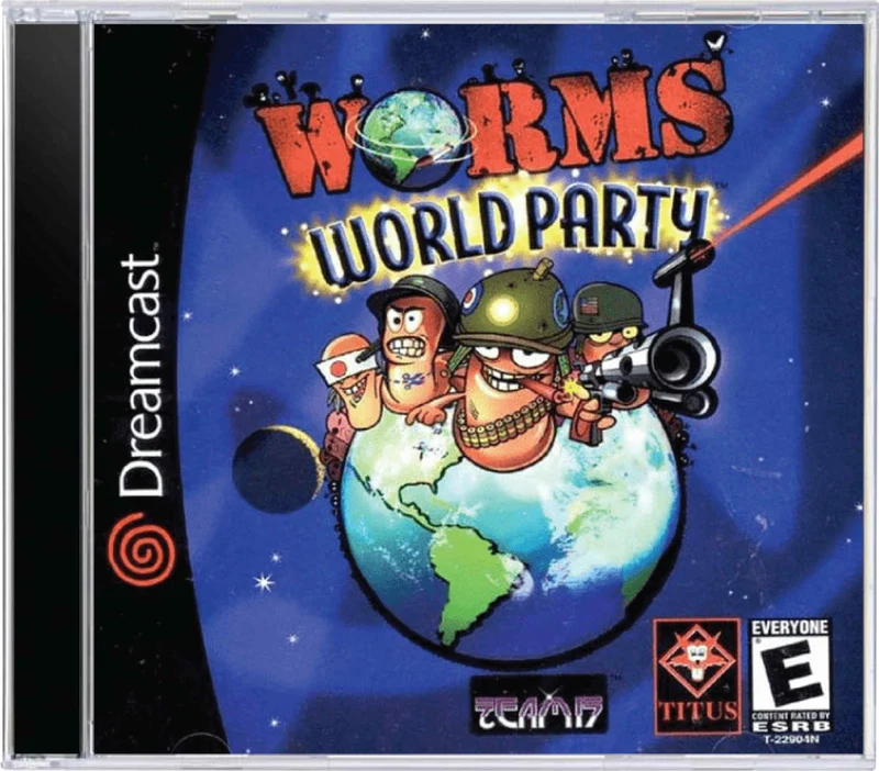 Worms World Party - Sega Dreamcast