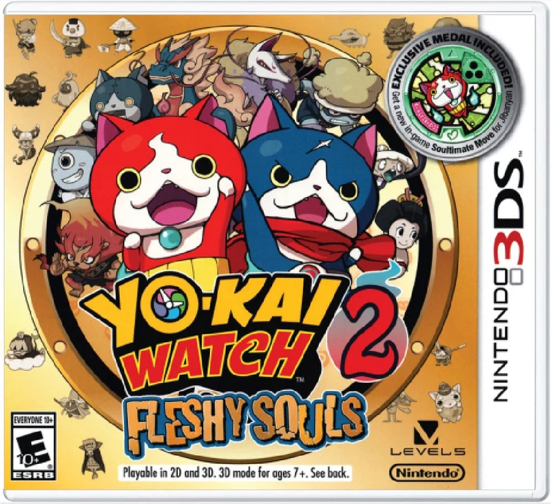 Yo-Kai Watch 2 Fleshy Souls - Nintendo 3DS