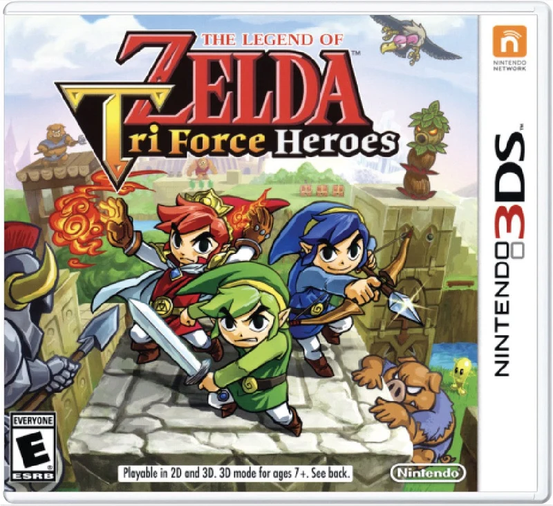 The Legend of Zelda Tri Force Heroes - Nintendo 3DS