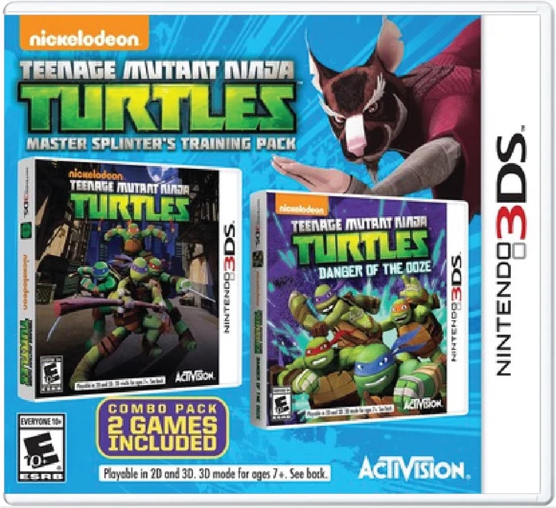 Teenage Mutant Ninja Turtles Master Splinter's Training Pack - Nintendo 3DS