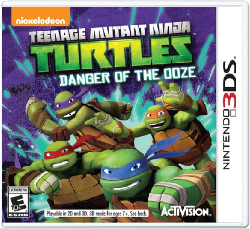 Teenage Mutant Ninja Turtles Danger of the Ooze - Nintendo 3DS