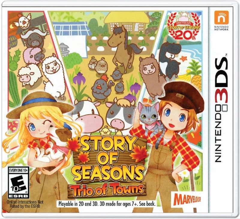 Story of Seasons Trio of Towns - Nintendo 3DS