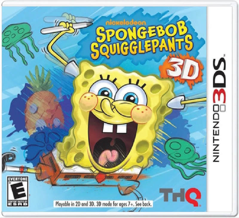 SpongeBob SquigglePants 3D - Nintendo 3DS