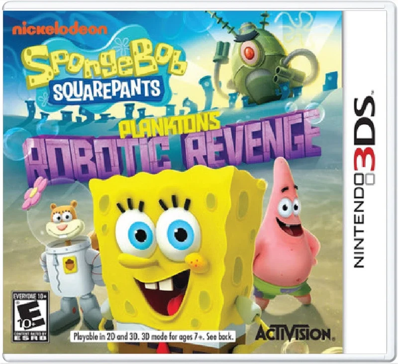 SpongeBob SquarePants Plankton's Robotic Revenge - Nintendo 3DS