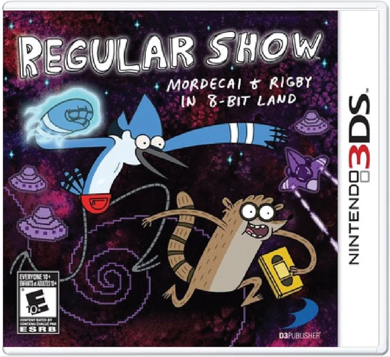 Regular Show Mordecai & Rigby in 8-Bit Land - Nintendo 3DS