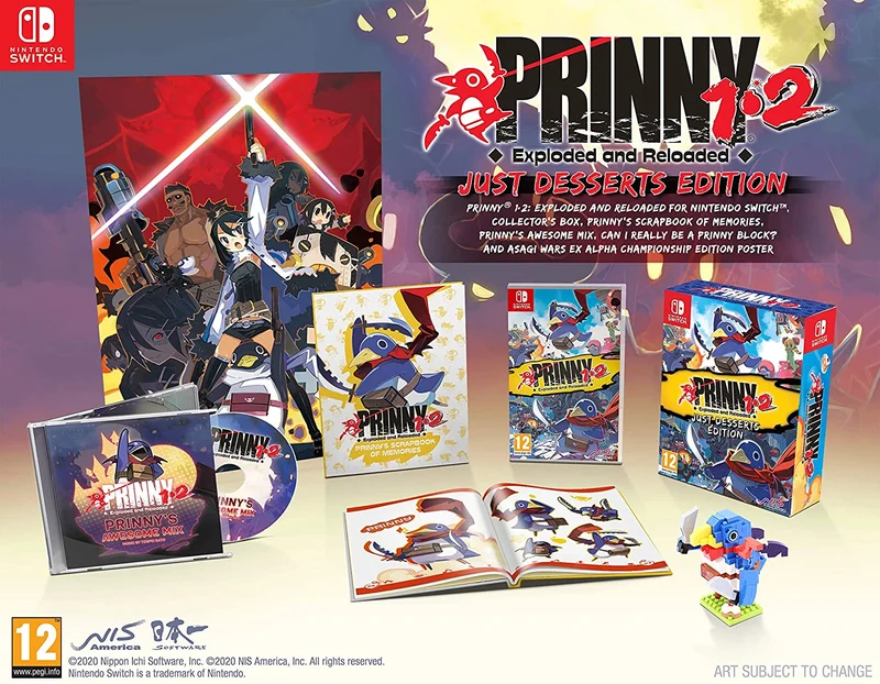 Prinny 1-2: Exploded And Reloaded Just Desserts Edition - Nintendo Switch