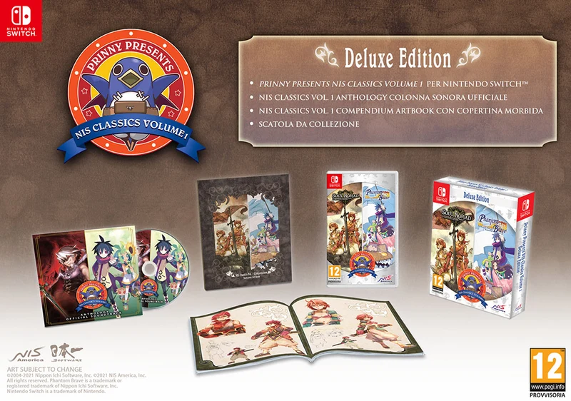 Prinny Presents NIS Classics Volume 1 Deluxe Edition Nintendo Switch