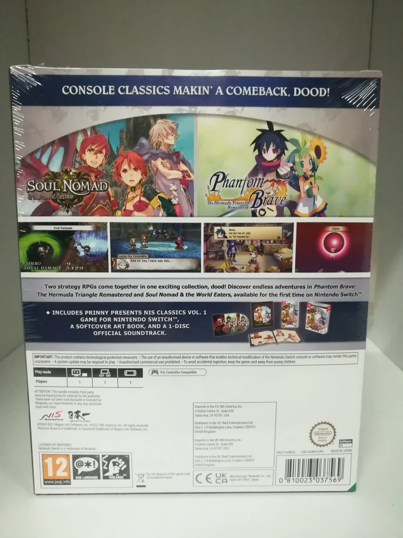 Prinny Presents NIS Classics Volume 1 Deluxe Edition Nintendo Switch