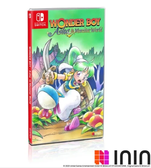 Wonder Boy : Asha In Monster World Mega Collector's Edition - Nintendo Switch Edizione Europea