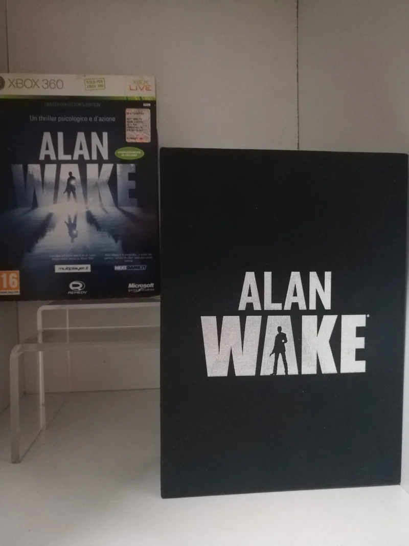 ALAN WAKE limited collector's edition XBOX 360 (usato garantito)