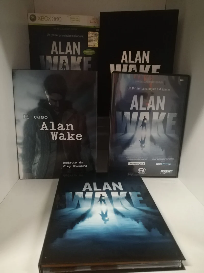ALAN WAKE limited collector's edition XBOX 360 (usato garantito)