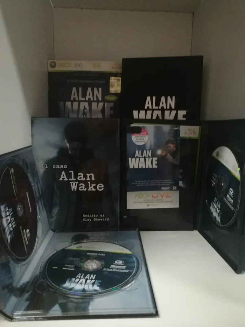 ALAN WAKE limited collector's edition XBOX 360 (usato garantito)