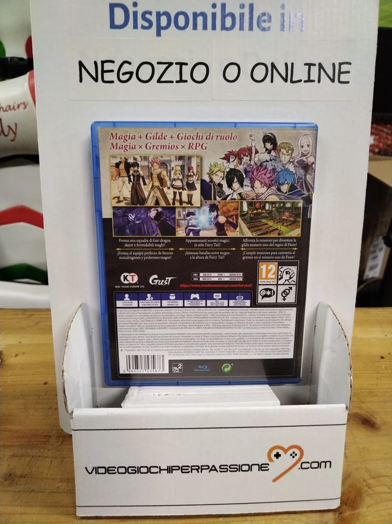 FAIRY TAIL PS4 (usato garantito)(versione ita.)