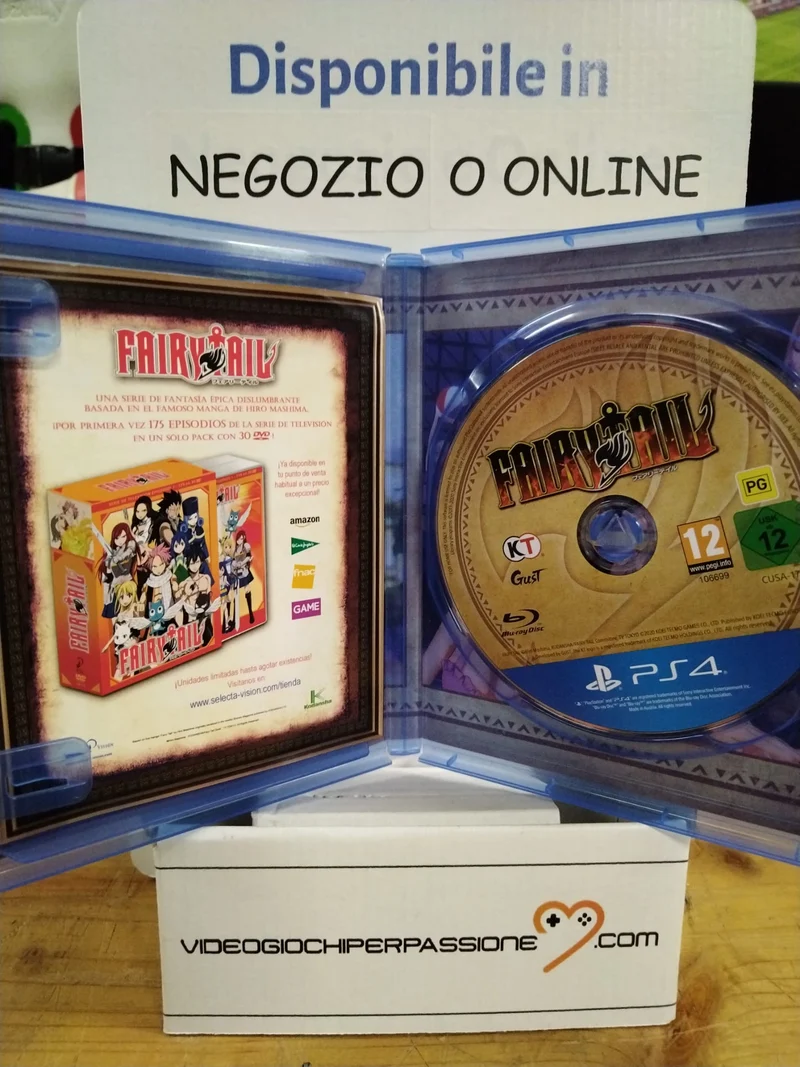 FAIRY TAIL PS4 (usato garantito)(versione ita.)
