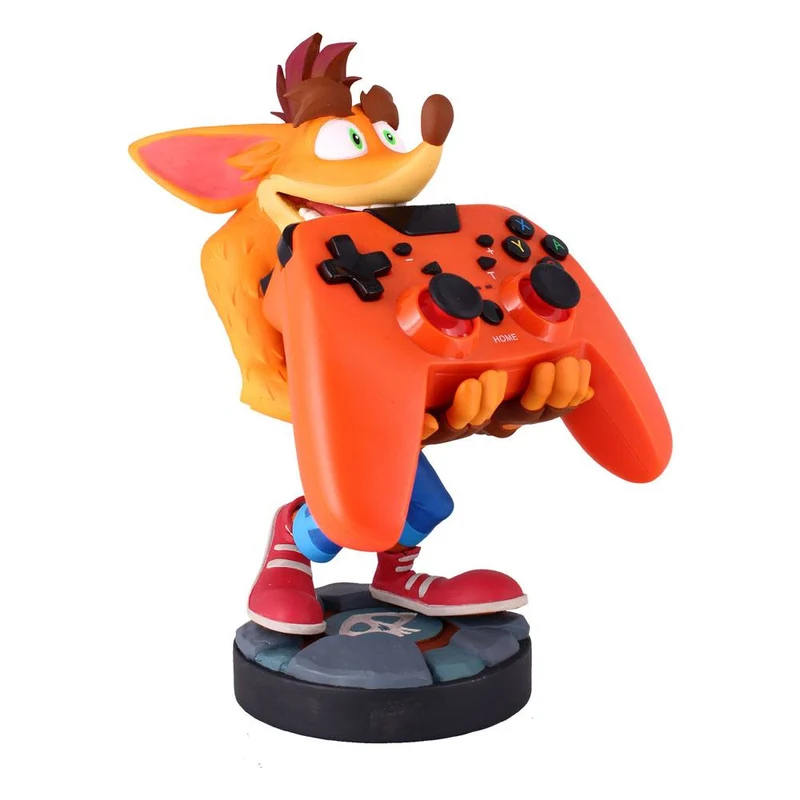 Cable Guy New Crash Bandicoot 20 cm- Supporto per telefono e controller