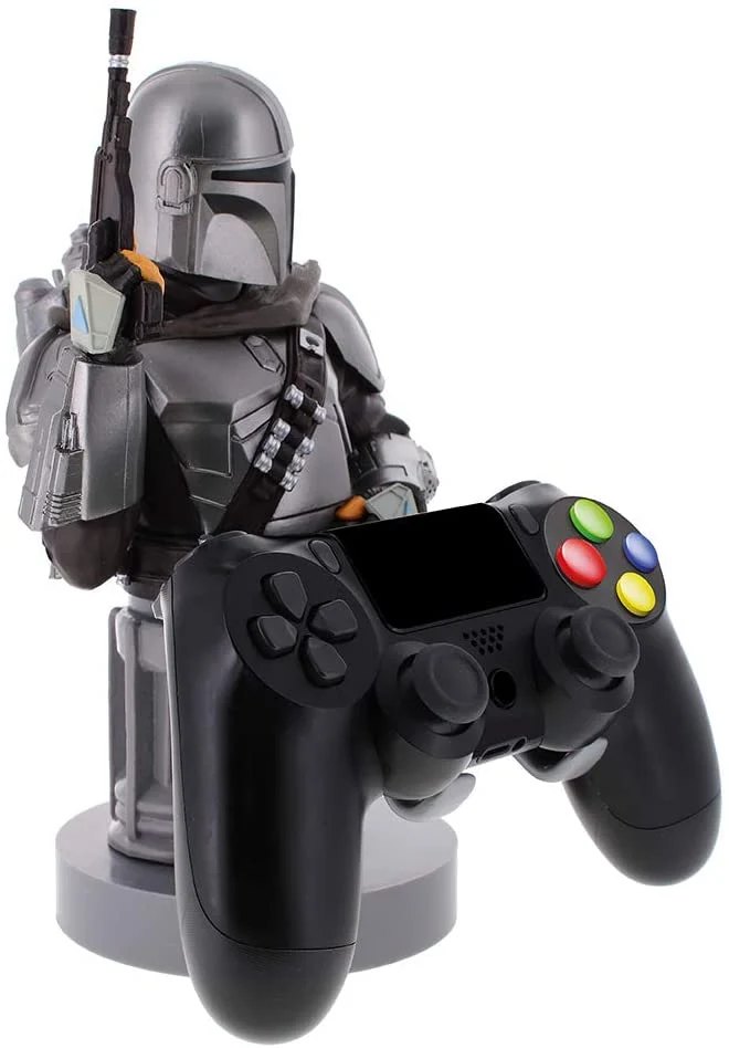 Star Wars The Mandalorian Cable Guy Supporto per telefono e controller
