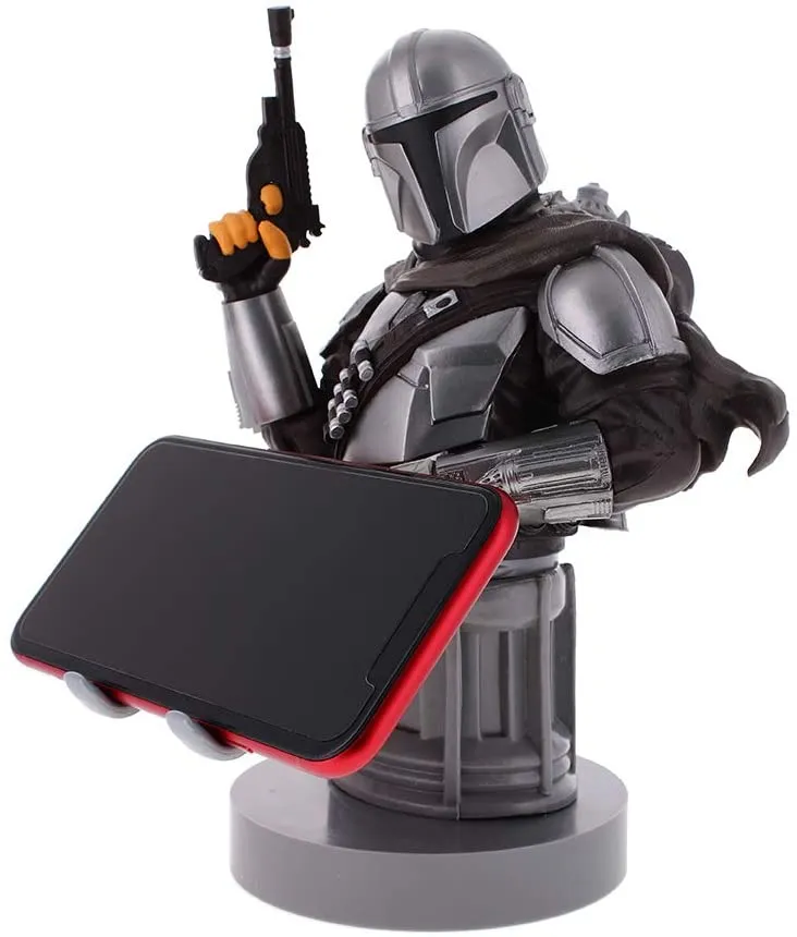 Star Wars The Mandalorian Cable Guy Supporto per telefono e controller