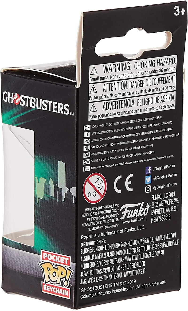 POP! POCKET - Ghostbusters - Stay Puft Portachiavi