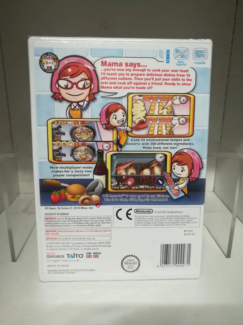 COOKING MAMA NINTENDO WII (nuovo versione inglese)