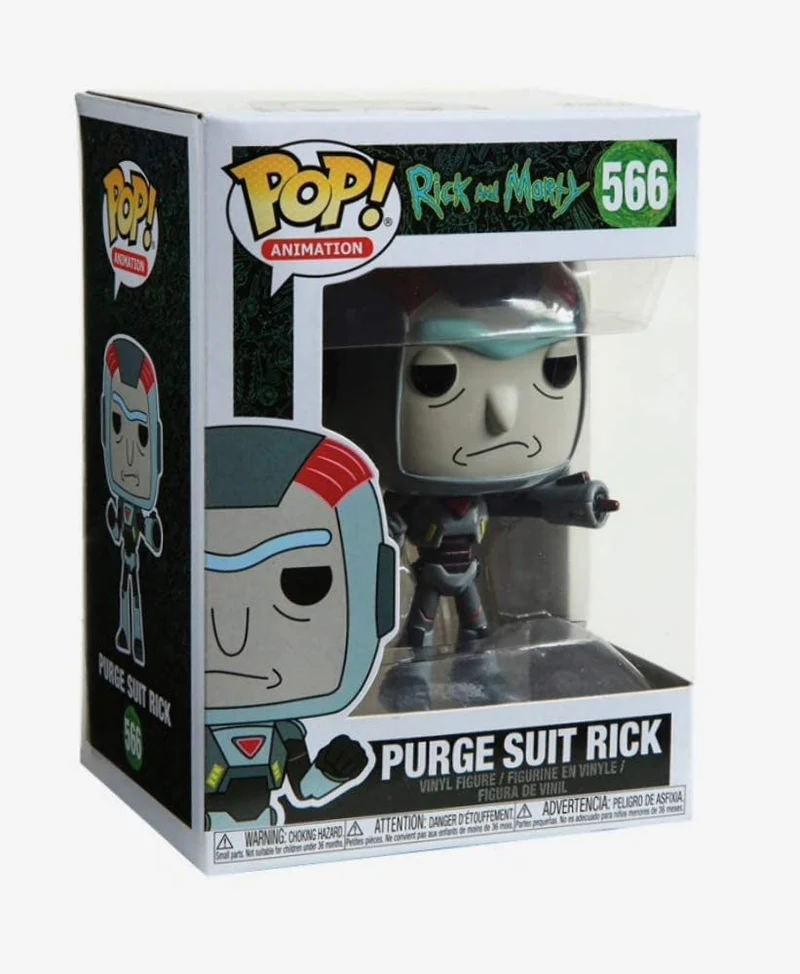POP! FUNKO RICK AND MORTY PURGE SUIT RICK -566-