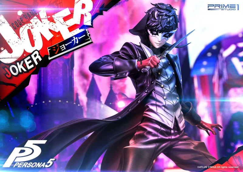 Persona 5 Statue Protagonist Joker 52 cm