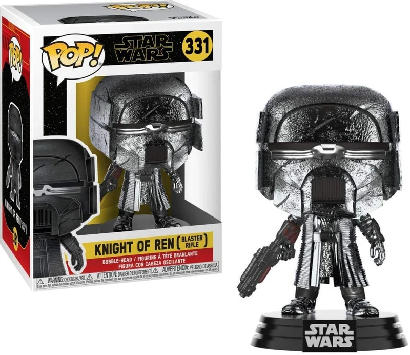 POP! FUNKO Star Wars - KNIGHT OF REN-(Hematite CHROME)-331