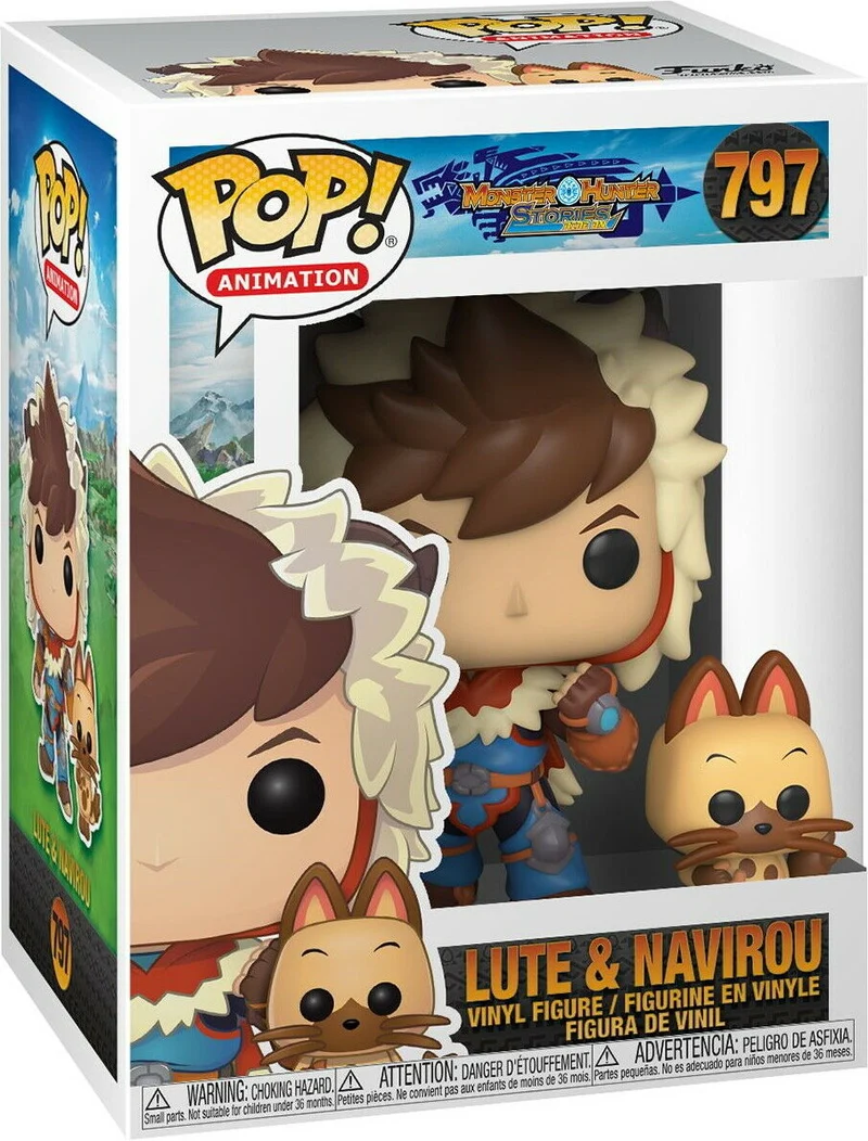 POP! FUNKO Monster Hunter: LUTE e NAVIROU -797