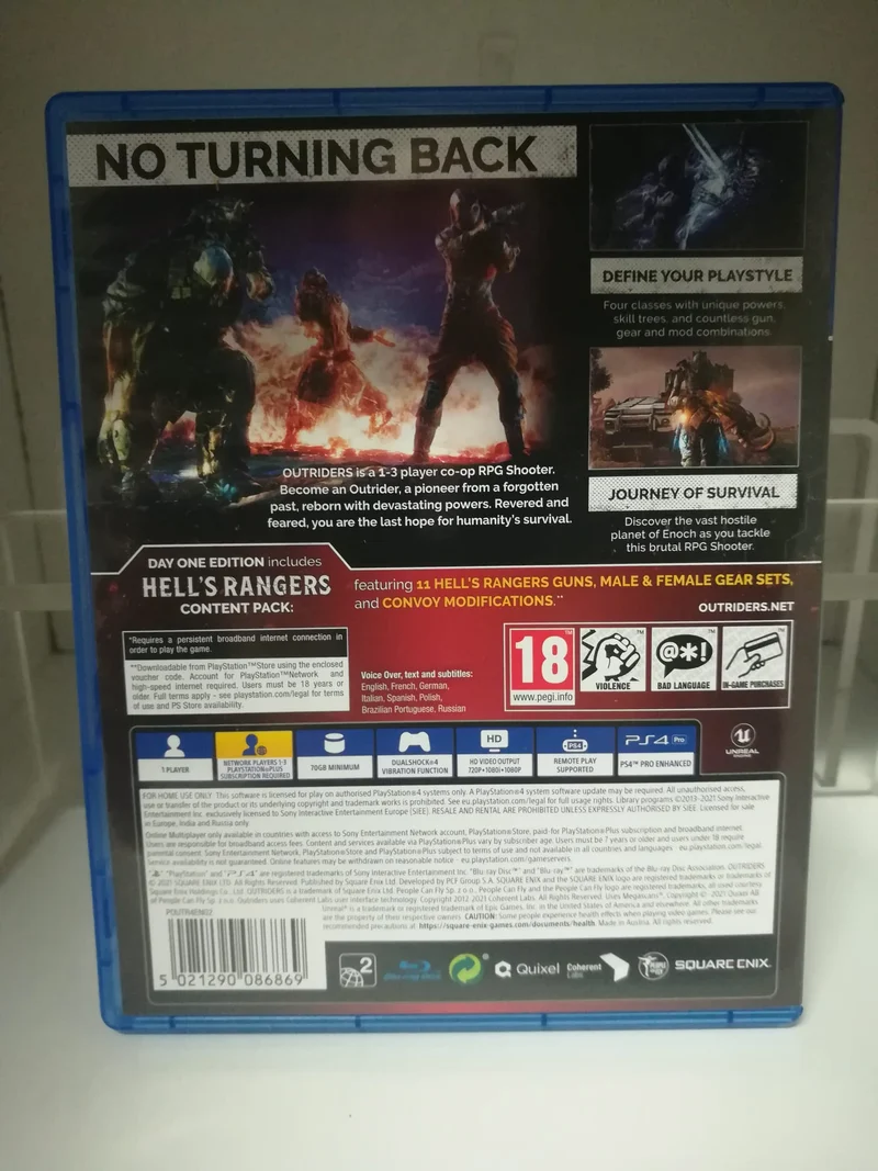Outriders Day One Edition Playstation 4 Edizione Europea(con italiano)