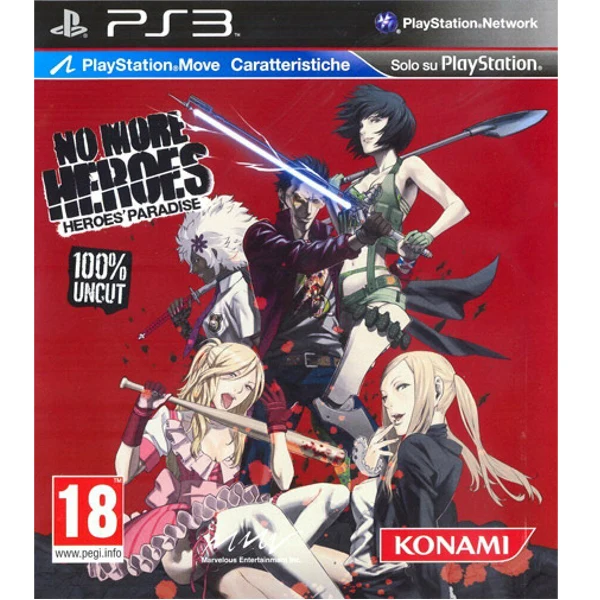 No More Heroes Paradise PS3 - Usato