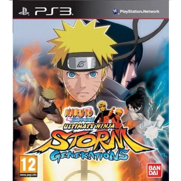 Naruto Shippuden Ultimate Ninja Storm Generations PS3 - Usato