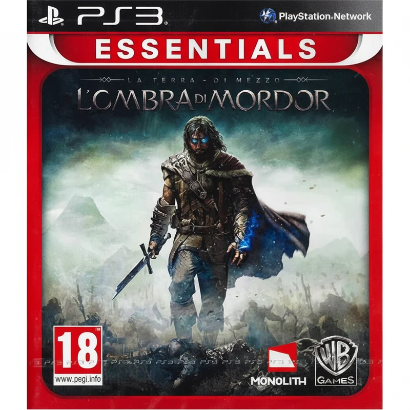 La Terra di Mezzo L'Ombra di Mordor PS3 Essentials - Usato