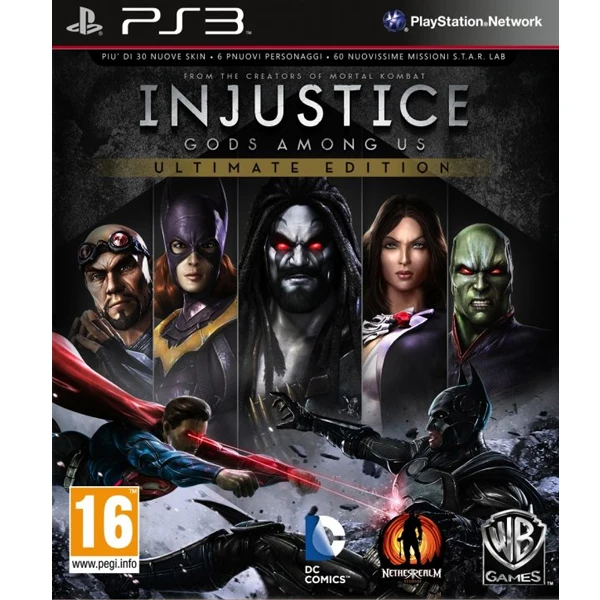 Injustice Gods Among Us Ultimate Edition PS3 - Usato