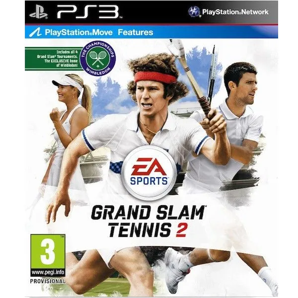 Grand Slam Tennis 2 PS3 - Usato