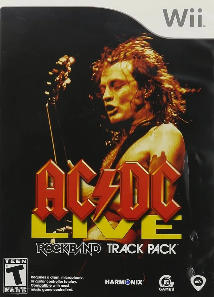 AC/DC Live Rock Band Track Pack - Nintendo Wii