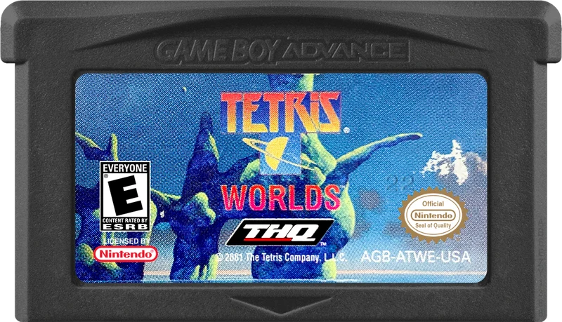 Tetris Worlds - (Game Only) (GameBoy Advance)