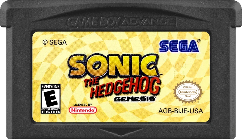 Sonic The Hedgehog Genesis - (Game Only) (GameBoy Advance)