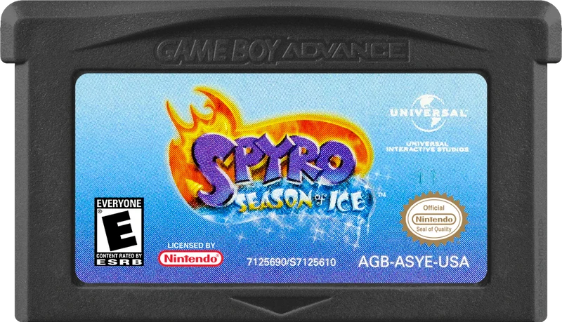 Spyro Season of Ice - (Game Only) (GameBoy Advance)