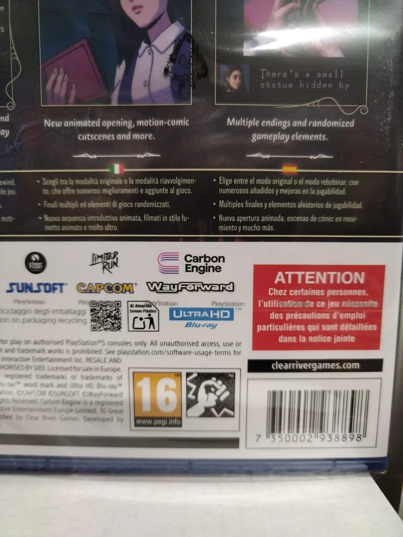 Clock Tower: Rewind Playstation 5 Edizione Europea