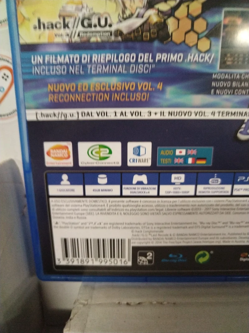 Hack//G.U. Last Recode - PlayStation 4 (usato garantito)(versione italiana)