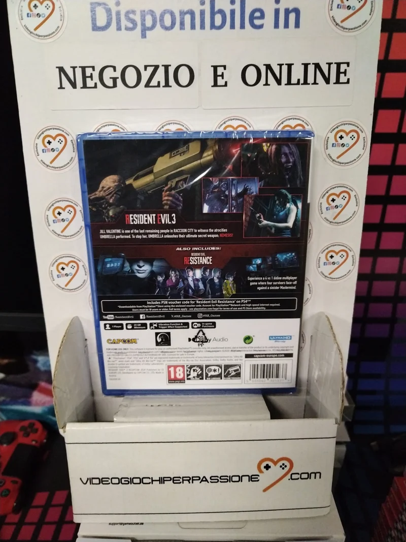 Resident Evil 3 Remake Playstation 5 Edizione EUROPEA