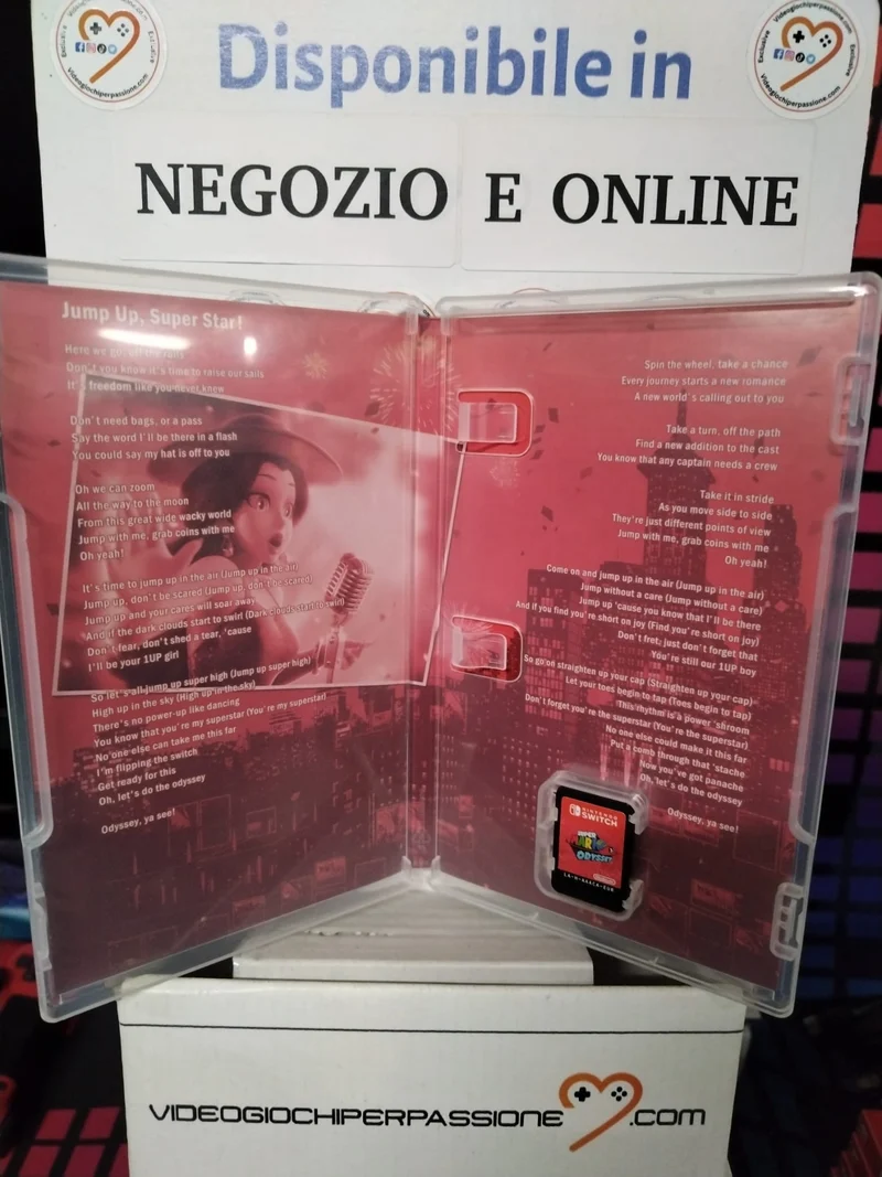 Super Mario Odyssey Nintendo switch (usato garantito)(versione italiana)