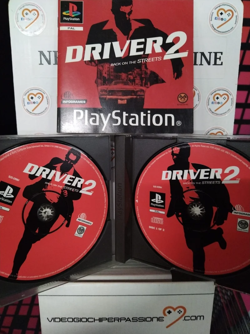 Driver 2: Back on the Streets PS1 (usato garantito)(versione italiana)