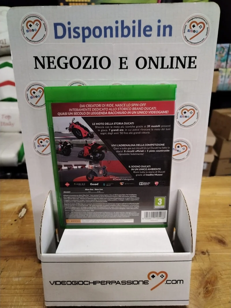 Ducati 90th Anniversary : The Official Videogame XBOX ONE (usato garantito)(versione ita.)