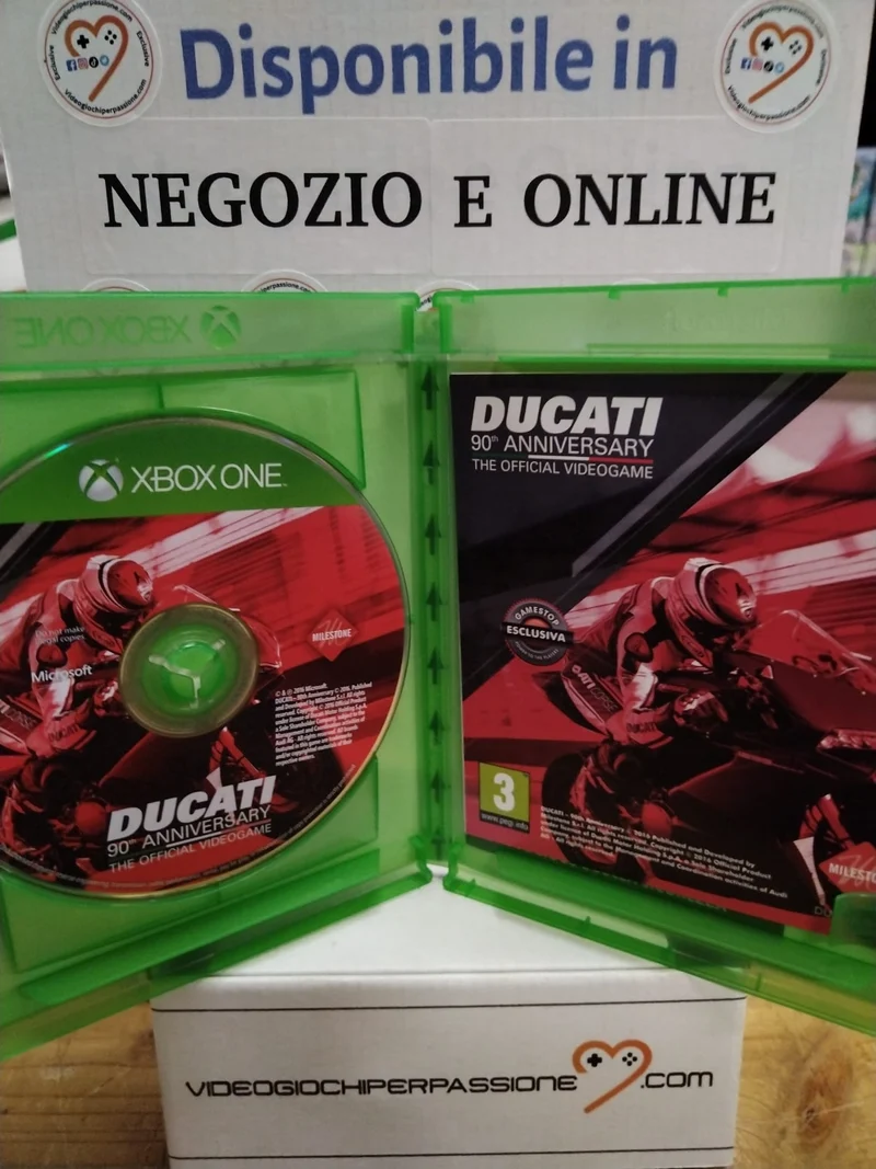 Ducati 90th Anniversary : The Official Videogame XBOX ONE (usato garantito)(versione ita.)