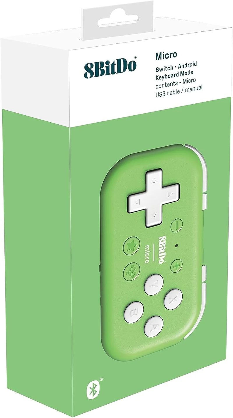 8BitDo Micro Bluetooth Gamepad -controller- Switch, Android