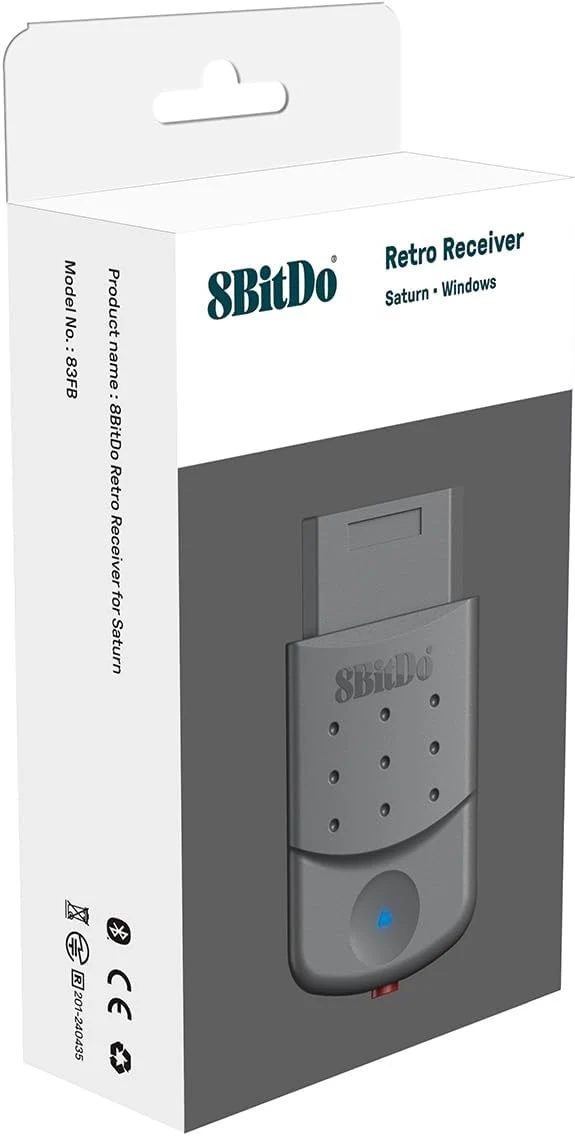 8BitDo Bluetooth Retro Receiver for Saturn