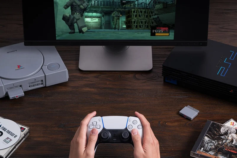 8Bitdo Retro Receiver for PS1, PS2
