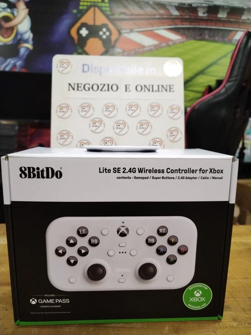 8Bitdo Lite SE 2.4G Wireless Controller for Xbox Series X|S, Xbox One, Windows
