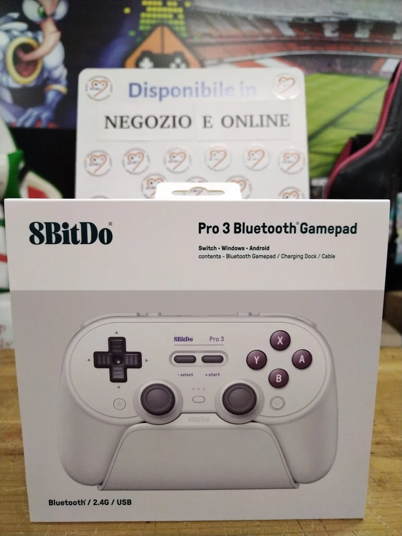 8Bitdo Pro 3 Bluetooth Controller for Switch/Switch 2 Windows, Apple, SteamOS, Android